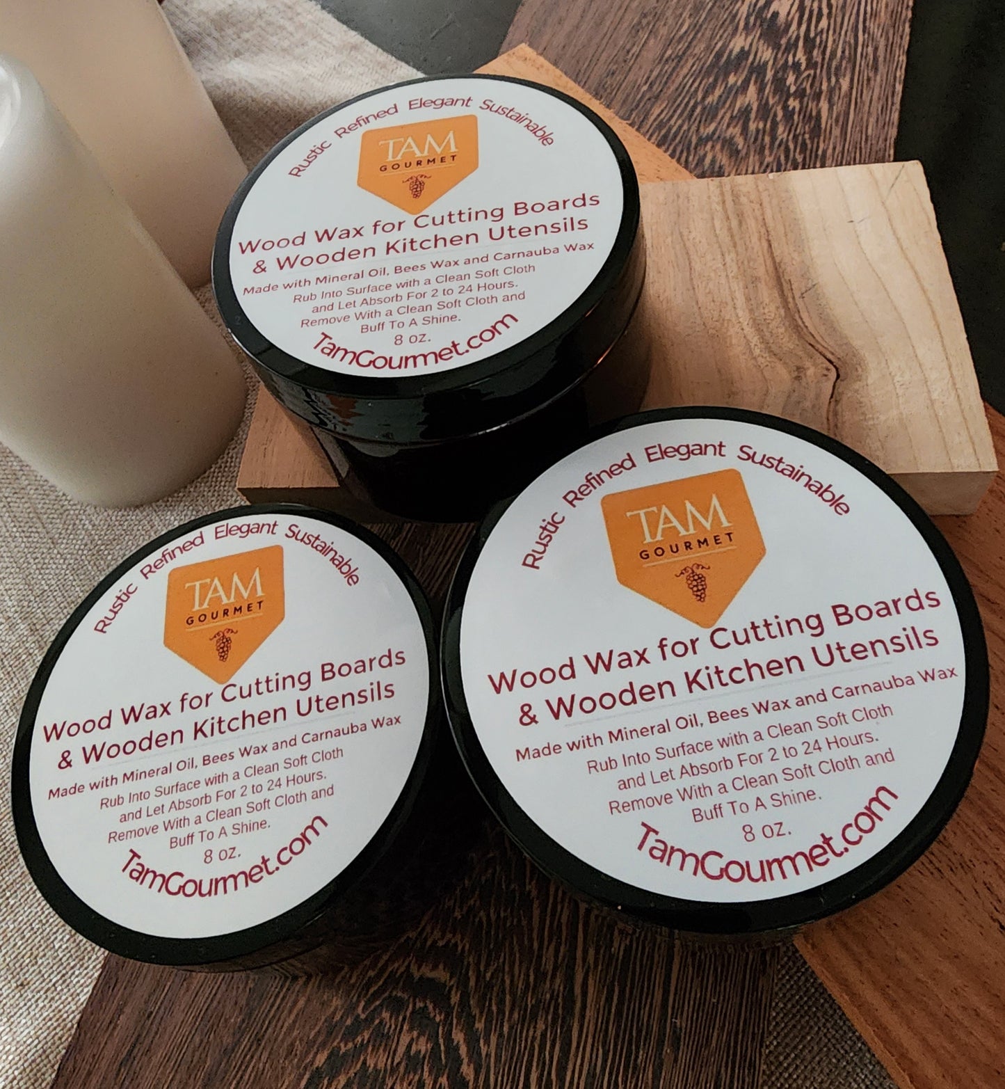 Bees and Carnauba Board Wax