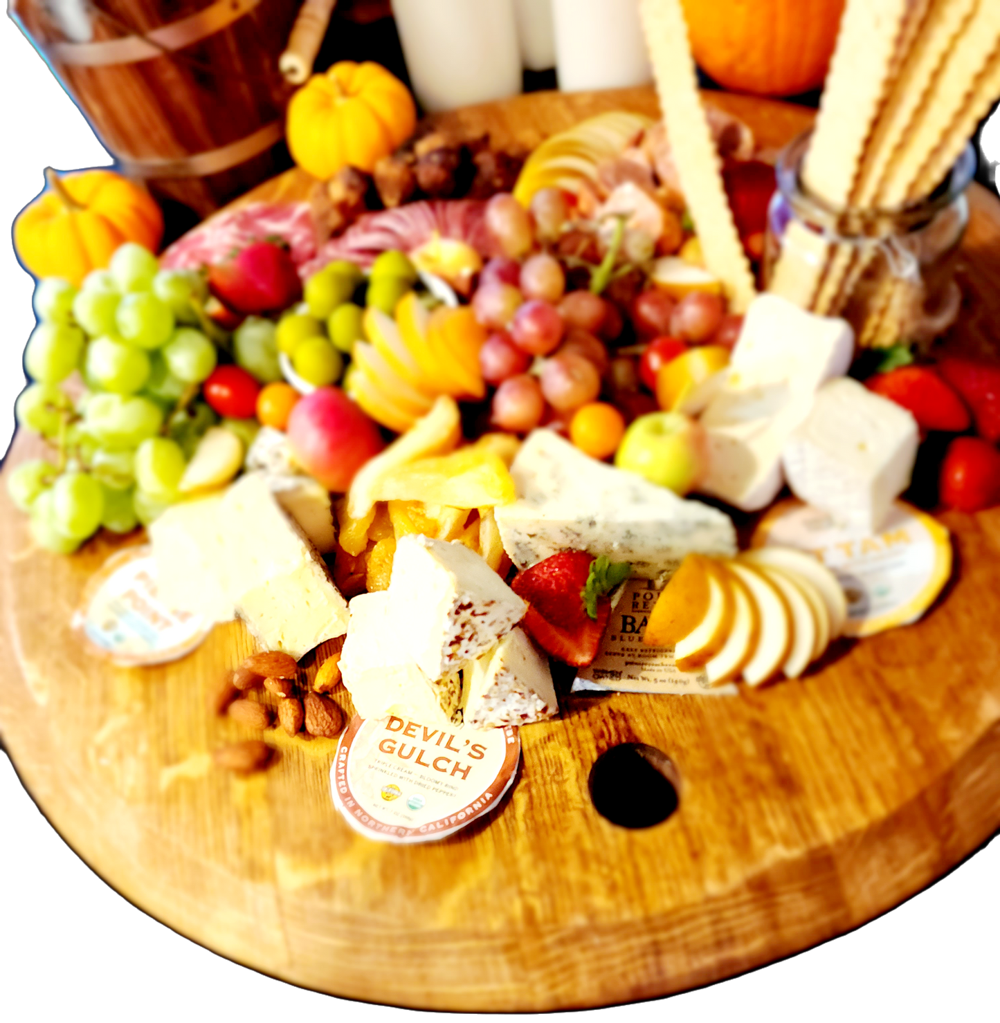 Chardonnay Lightning Charcuterie Board