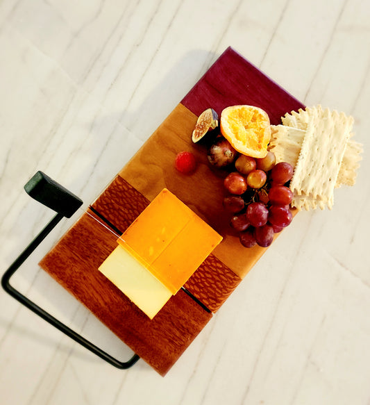 Woods of the World Cheese Slicing Board